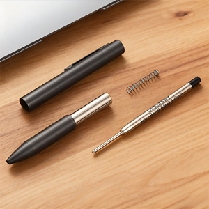 High Quality Custom Business Signature Metal Ballpoint <b>Pen</b> Black Luxury Customizable 1.0mm Writing Width Logo Advertising - Product Image 5