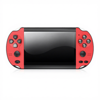 Console de jeu rétro portable X7 de 4,3 pouces, console de jeu rétro miniature de 8 Go, console de jeu de poche, lecteur de jeux portable, PC portable
