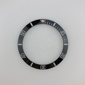 Prix d'usine SKX007 38mm Insert de lunette en céramique noire inclinée - Product Image 2