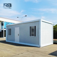 Pack plat de luxe 2 3 4 chambres maison mobile villa préfabriquée portable modulat préfabriqué petite maison conteneur préfabriquée avec toilettes