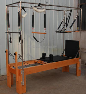 Factory Cadillac Wood Pilates Reformer Studio con combinación completa de trapecio Pilates Combo Reformer Machine Fitness <span class=keywords><strong>Yoga</strong></span> <span class=keywords><strong>Center</strong></span> - Product Image 3