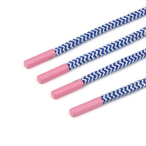 靴ひもメタルチップ供給明るい色のドローコードストッパー靴ひもチップ用メタルアグレットパーカー用ドローコードシューズロープアグレット - Product Image 5