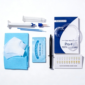 Kit de gel blanchissant professionnel pour les dents, à double seringue, pour usage clinique, marque privée, modèle <span class=keywords><strong>TWK</strong></span>, pour un sourire éclatant - Product Image 2