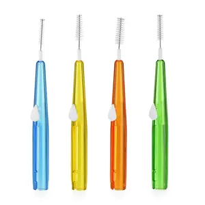 8 brosses interdentaires pour adultes, brosses de nettoyage, cure-dents à ressort, brosse interdentaire à ressort - Product Image 1