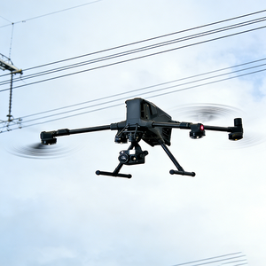 Drone de sécurité publique Matrice 400 pour débutants avec caméra, zoom optique 30x, projecteur, haut-parleur, charge utile, 28 min de vol, lumières LED, en plastique - Product Image 6