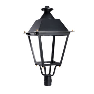 Уличный светодиодный фонарь в винтажном стиле из алюминиевого сплава IP67: эстетичное и долговечное наружное освещение для исторических районов и пешеходных улиц - Product Image 2