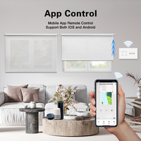 Interruptor de Luz Inteligente WiFi para Persianas Motorizadas, 1/2/3/4 Canales, Material de PC, Compatible con Alexa y Google, 10A, 110V-240V, Panel Táctil