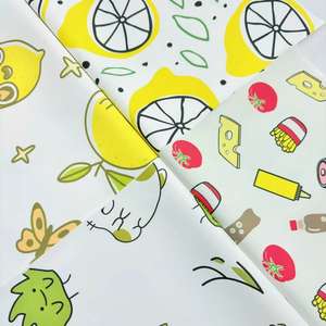 جلد مطبوع رقمياً خالٍ من مركبات PFAS بنمط جميل ومرن للملابس الخارجية والتنانير والفساتين - Product Image 3