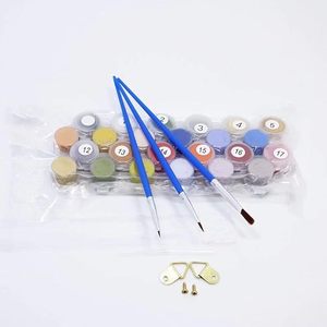 SONGWOOART Décoration Murale Artistique pour la Maison, Kit de <span class=keywords><strong>Peinture</strong></span> par Numéros Fleur <span class=keywords><strong>Abstraite</strong></span> Colorée Femme, <span class=keywords><strong>Peinture</strong></span> à l'Huile <span class=keywords><strong>Facile</strong></span> DIY pour Débutants - Product Image 5