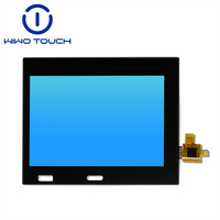 Pantalla LCD de 3.5 Pulgadas, Negra, Táctil Capacitiva Multipunto, con Interfaz IIC