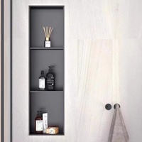 Personnalisé 304 Acier Inoxydable Simple Double Trois Or Noir Salle De Bains Douche Niche