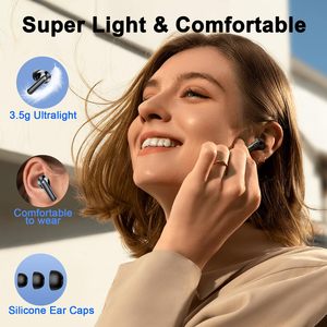 Boutique en ligne de commerce électronique, écouteurs Bluetooth Y40 Tws ANC ENC avec réduction de bruit d'appel, commande intelligente, écouteurs sans fil pour smartphone - Product Image 2