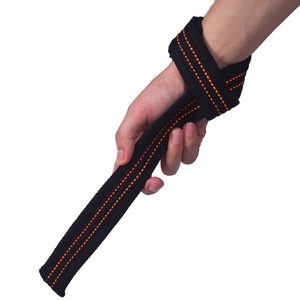 สายรัดข้อมือยกน้ำหนักออกกำลังกายฟิตเนสพร้อมโลโก้แบบกำหนดเอง - Product Image 4