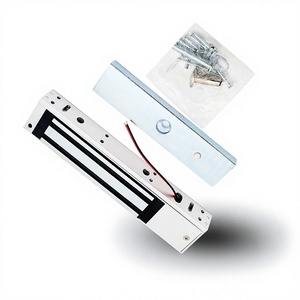 Serrure magnétique à haute sécurité durable de 280 kg, serrure électromagnétique à 5 fils pour contrôle d'accès, indicateur LED, porte en verre sans cadre - Product Image 3