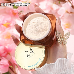 Subeyq không thấm nước lâu dài thiết lập bột vàng logo sang trọng bao bì ngọc trai + đào bột Chứng Khoán đã sẵn sàng - Product Image 1