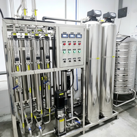 Système d'osmose inverse en acier inoxydable à économie d'énergie avec écran tactile PLC pour le traitement de l'eau d'alimentation des chaudières