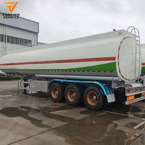 Camión Cisterna de Transporte de GLP de Acero Inoxidable Usado, 3 Ejes, 56.1-58 CBM, 21-30T, Transmisión Automática, 12R22.5 - Product Image 1