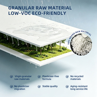 Membrana Impermeable de PVC Resistente a la Intemperie, Lámina Flexible Anticorrosión para Proyectos de Aislamiento de Agua en Techos de Fábricas Industriales