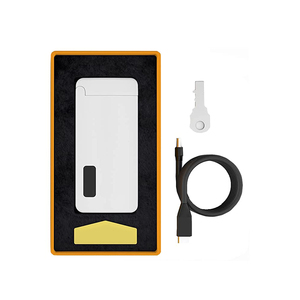 Refillable butan máy bay phản lực ngọn lửa Torch nhẹ hơn điện nhẹ hơn với LED hiển thị điện xách tay USB có thể sạc lại 2 trong 1 điện tử - Product Image 1