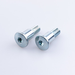Hex <b>Socket</b> Head Cap <b>Screws</b> Metric Class 8.8 Galvanized Carbon Steel Standard Thread Blue White Zinc Plating - Product Image 1