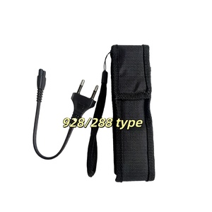 Chargeur de lampe torche portable de type 928/288 avec prise européenne, cordon d'alimentation AC 220V et étui de transport - Product Image 1