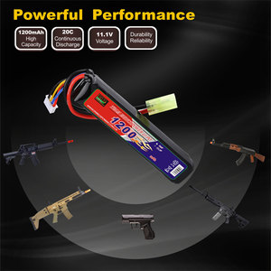 충전식 에어소프트 배터리 팩 3S Lipo 11.1V 1200mah 액세서리 Bb <span class=keywords><strong>King</strong></span> 에어소프트 건 스틱 팩 - Product Image 5