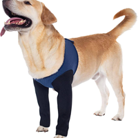 Chaussettes en caoutchouc pour protéger les pattes des chiens, anti-léchage, imperméables, bottes antidérapantes, soin des plaies, intérieur/extérieur, toutes saisons, animaux de compagnie
