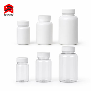 Flacone in Plastica HDPE per Medicinali con Tappo a Vite, 20-300ml, per Sciroppi, Liquidi, Pillole, a Prova di Bambino, Antimanomissione, Personalizzabile OEM, Fabbrica GMP - Product Image 1