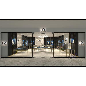 Meubles de bijouterie personnalisés LUX Présentoir de magasin 3D design d'intérieur vitrines sur mesure pour la décoration de bijouterie fine - Product Image 4