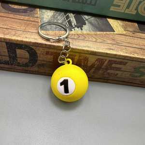 Llavero Adorable con Figura de Billar al por Mayor - Colgante Creativo para Llavero de Coche Deportivo, Regalo Único para Hombres - Product Image 5