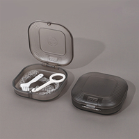 Boîte de rangement pour appareil orthodontique, boîte pour appareil dentaire, support pour aligneur Invisalign, logo personnalisé