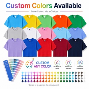 T-shirt vierge de haute qualité en gros, toucher coton doux, 100 % polyester, col rond uni, manches courtes, personnalisable avec logo - Product Image 2