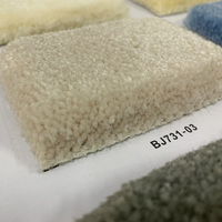 Moquette rouge pleine surface antistatique silencieuse de haute qualité écologique imperméable pour hôtel, tissée, touffetée, avec support en latex