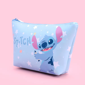 MINISO <strong>Disney</strong> Durable PVC Trapezoidal <strong>Stitch</strong> Makeup <strong>Bag</strong> Waterproof Wholesale Custom Makeup <strong>Bag</strong> - Product Image 4