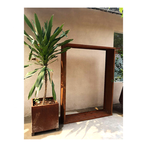 <span class=keywords><strong>Pot</strong></span> de fleurs en acier Corte, découpé au Laser, personnalisé, décoratif en acier Corte, pour jardin, en métal, offre spéciale - Product Image 3
