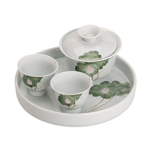 Kung Fu Tea Set <b>Small</b> Teapot Two Cups Gaiwan Complete Brewing Set High End <b>Gift</b> Box For Home Business <b>Gifts</b> - Product Image 5