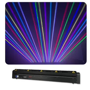 Luz láser de luz con cabezal móvil rave de 500MW para discoteca