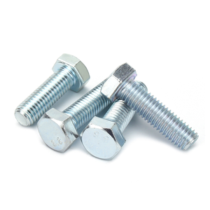Özelleştirilmiş Çelik Düz Başlı Altıgen Civatalar Çinko Kaplama Sınıf 8.8 ISO 4017 ASME <span class=keywords><strong>B7</strong></span> USS M1.6 6MM Ölçüler - Product Image 1