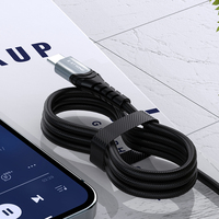 Câble USB Type C V8 3A à charge rapide et transfert de données, en nylon tressé, pour téléphone portable Samsung (1M, 2M, 3M)