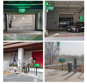 Baliza indicadora <span class=keywords><strong>LED</strong></span> de material PC montada en soporte de poste, con alimentación constante a la red y salida de luz uniforme <span class=keywords><strong>para</strong></span> seguridad en interiores y talleres. - Product Image 2