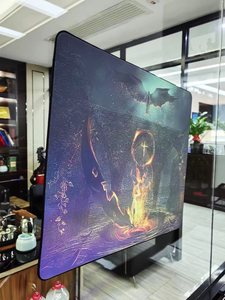 แผ่นรองเมาส์สำหรับนักเล่นเกมทำจากผ้าสีส้มที่ตั้งได้อย่างแม่นยำความเร็วในการเคลื่อนที่รวดเร็วแผ่นรอง K83เล่นเกมแบบมีพื้นผิวใหม่ - Product Image 5