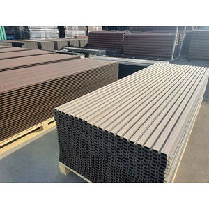 3D goffrato giardino rotondo in <span class=keywords><strong>legno</strong></span> aspetto fodera in <span class=keywords><strong>legno</strong></span> bianco strisce di <span class=keywords><strong>legno</strong></span> scanalate Wpc pannello di <span class=keywords><strong>parete</strong></span> pannelli di <span class=keywords><strong>rivestimento</strong></span> - Product Image 4