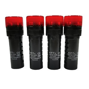 Ad16-16dl Voyant lumineux LED rouge AC 220V IP65 en plastique durable pour usage industriel - Product Image 5