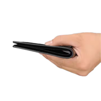 Portefeuille Homme Haut de Gamme en Cuir Véritable Très Vendu, Modèle Court à Fermeture Éclair, Multi-Fentes pour Cartes de Crédit, pour Dropshipping