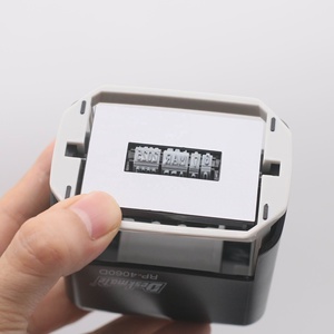 Sello de Fecha Autoentintable Deskmate para Sellos Personalizados de Depósito Bancario, Recibido, Pagado, <span class=keywords><strong>Fax</strong></span>, <span class=keywords><strong>Correo</strong></span> Electrónico - Product Image 5