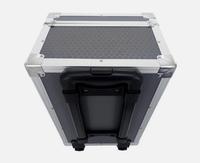 Valise de transport rigide en aluminium avec roues Rangement de l'équipement de la caméra