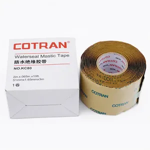 Nastro <span class=keywords><strong>di</strong></span> mastice Waterseal lunghezza 3 metri all'ingrosso <span class=keywords><strong>Contra</strong></span> No. Kc8o nastro impermeabile e isolante - Product Image 2
