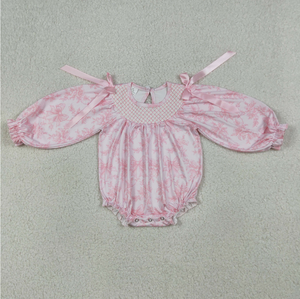 Conjunto de Ropa para Bebés Niñas con Estampado a Cuadros, Mangas Cortas, Lazos Coloridos, Flores y Volantes - Product Image 6