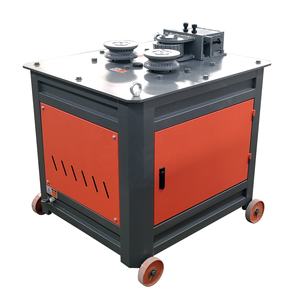 Nouvelle machine à cintrer automatique <span class=keywords><strong>BDJD</strong></span> GWH-10 pour barres et anneaux en acier au carbone, moteur 4KW, diamètre 40mm, rayon de courbure 100mm - Product Image 3