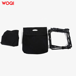 Fauteuil pliant Woqi, chaise de plage portable en toile avec trois hauteurs réglables, pour le camping et la pêche - Product Image 1